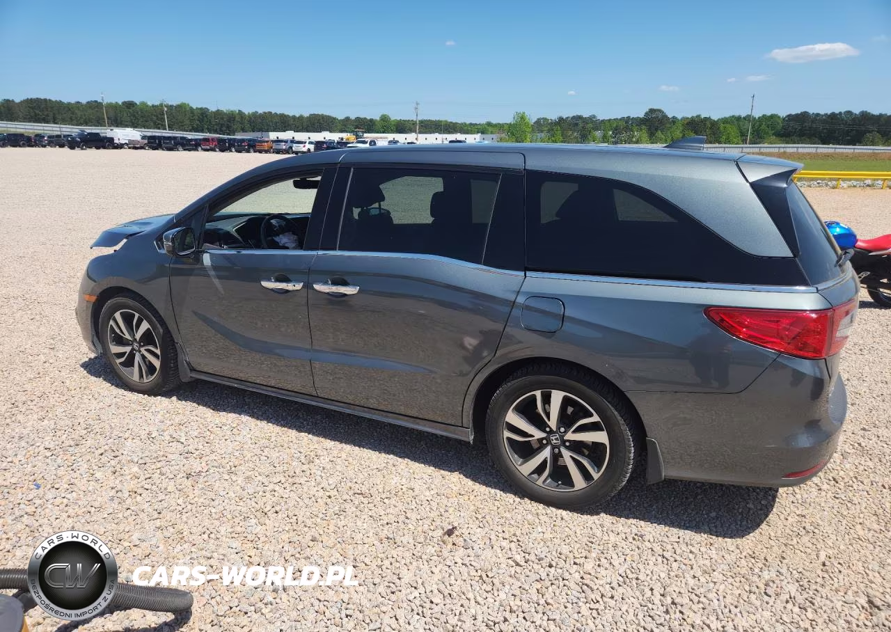 2020 Honda Odyssey Elite VIN:5FNRL6H97LB033166 - 2
