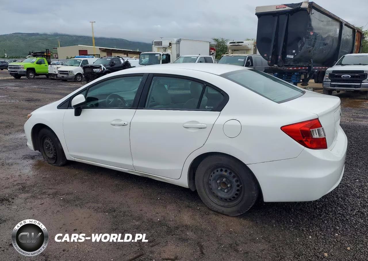 2012 Honda Civic Lx VIN:19XFB2F57CE359490 - 2
