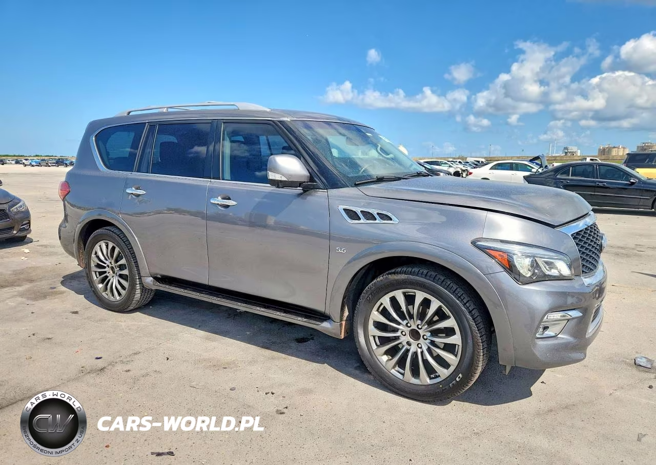 2017 Infiniti Qx80 Base VIN:JN8AZ2NF5H9645127 - 4