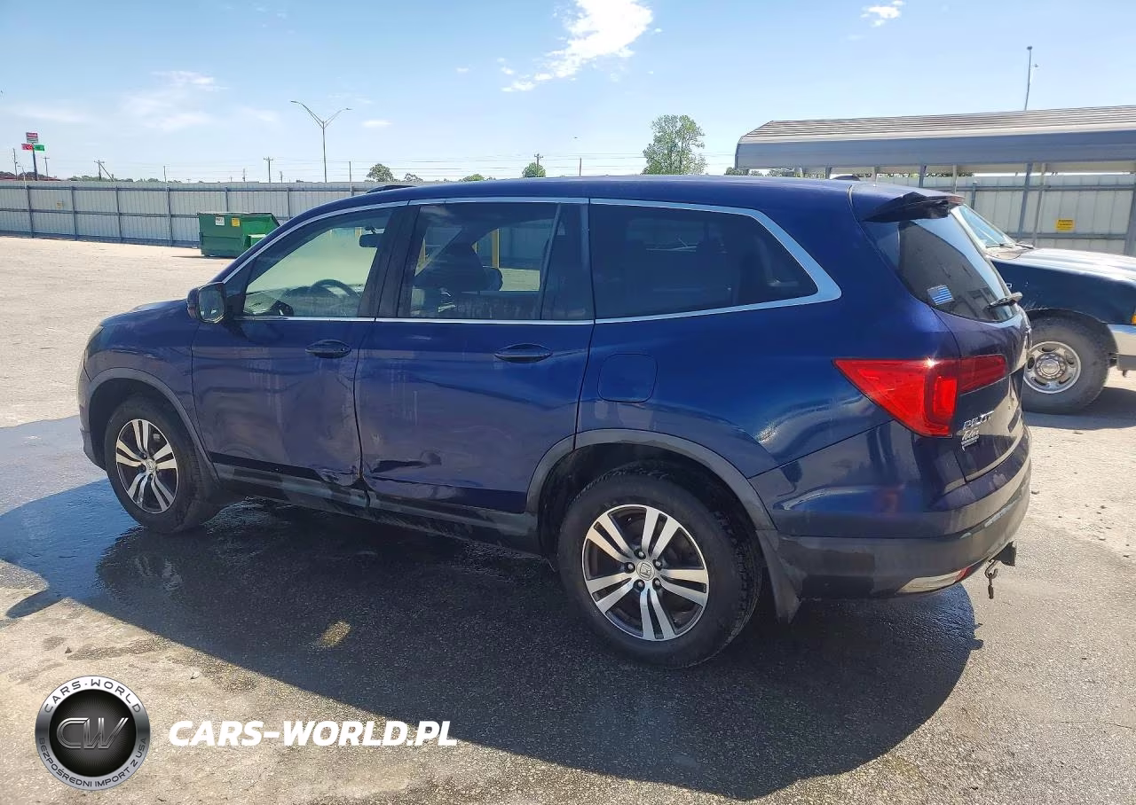 2016 Honda Pilot Exl VIN:5FNYF6H53GB062427 - 2