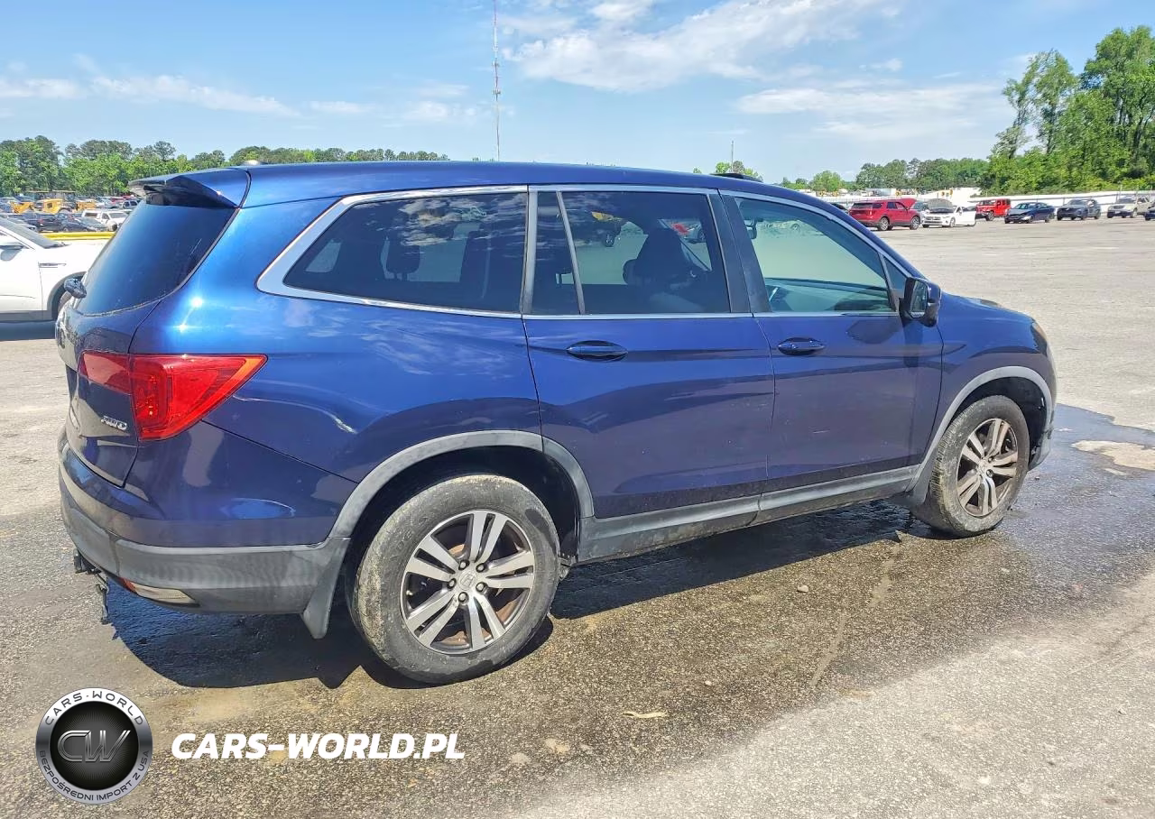 2016 Honda Pilot Exl VIN:5FNYF6H53GB062427 - 3