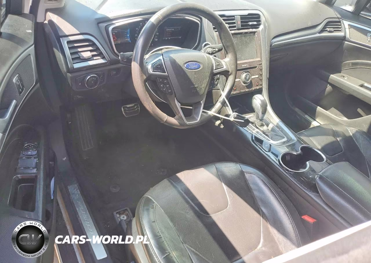 2016 Ford Fusion Titanium VIN:3FA6P0K99GR157978 - 8