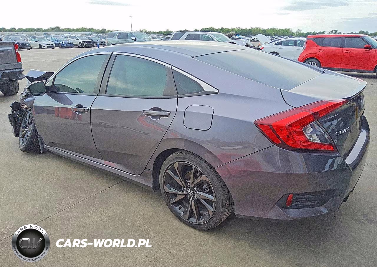 2020 Honda Civic Sport VIN:19XFC2F82LE017078 - 2