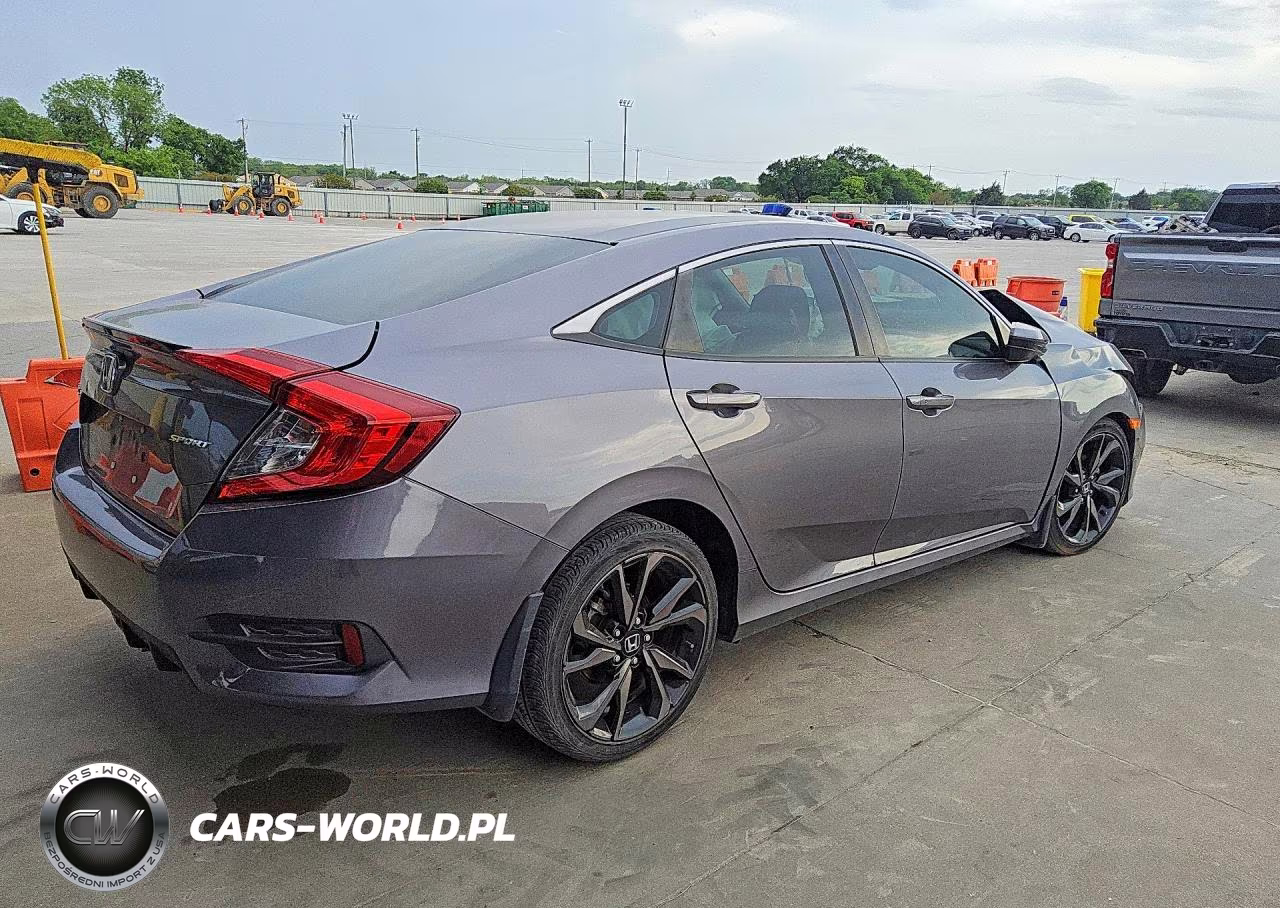 2020 Honda Civic Sport VIN:19XFC2F82LE017078 - 3
