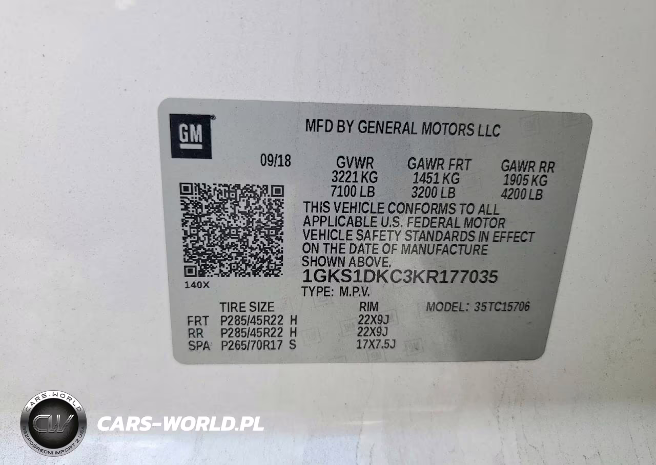 2019 GMC Yukon Slt VIN:1GKS1DKC3KR177035 - 13