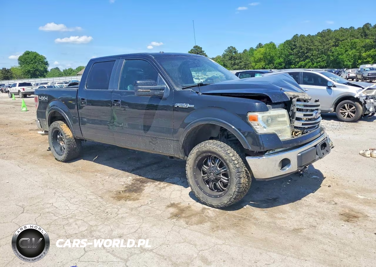 2013 Ford F150 Supercrew VIN:1FTFW1EF4DFD08643 - 4