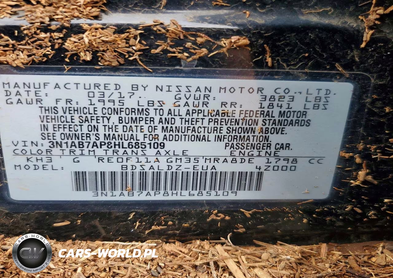 2017 Nissan Sentra S VIN:3N1AB7AP8HL685109 - 12