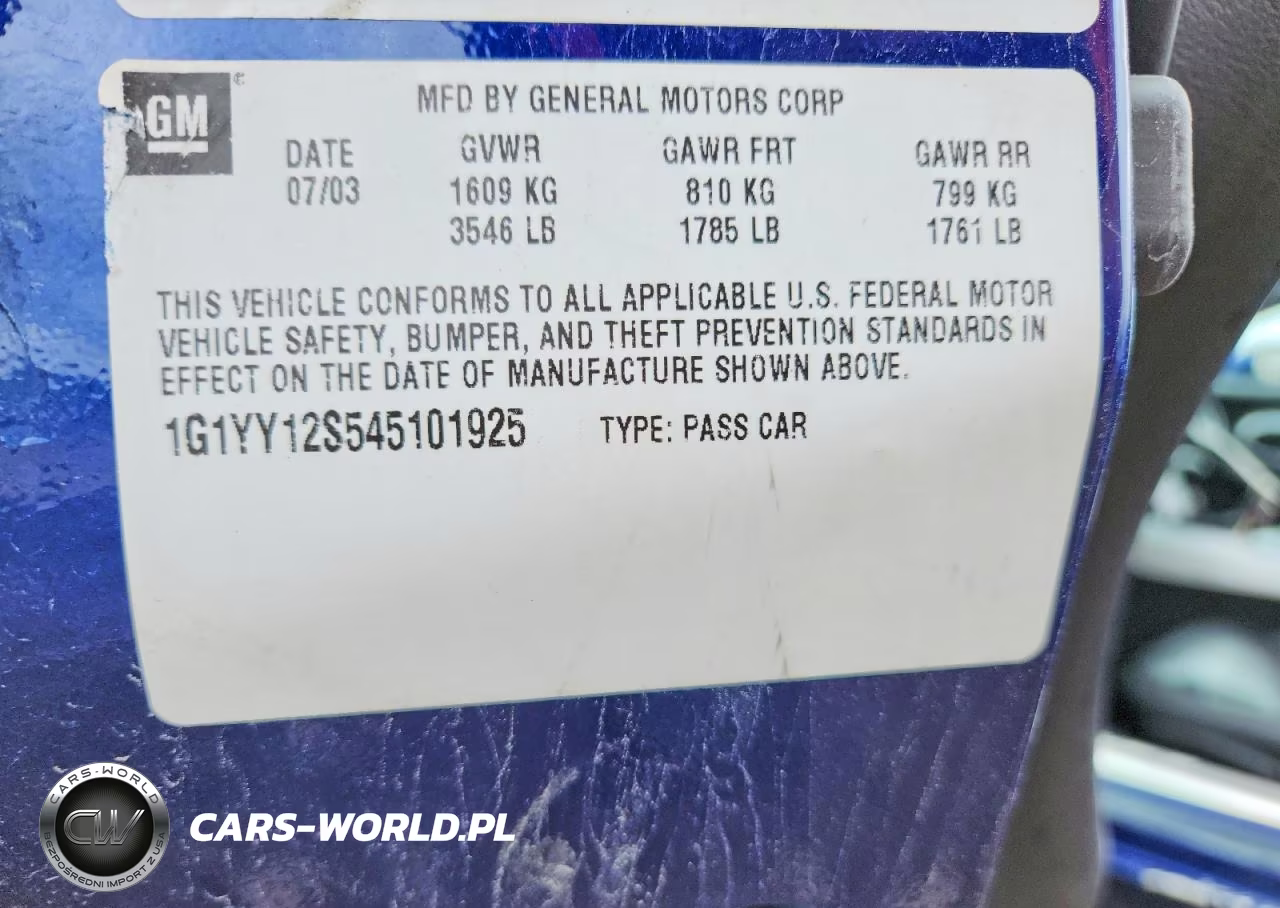 2004 Chevrolet Corvette Z06 VIN:1G1YY12S545101925 - 12