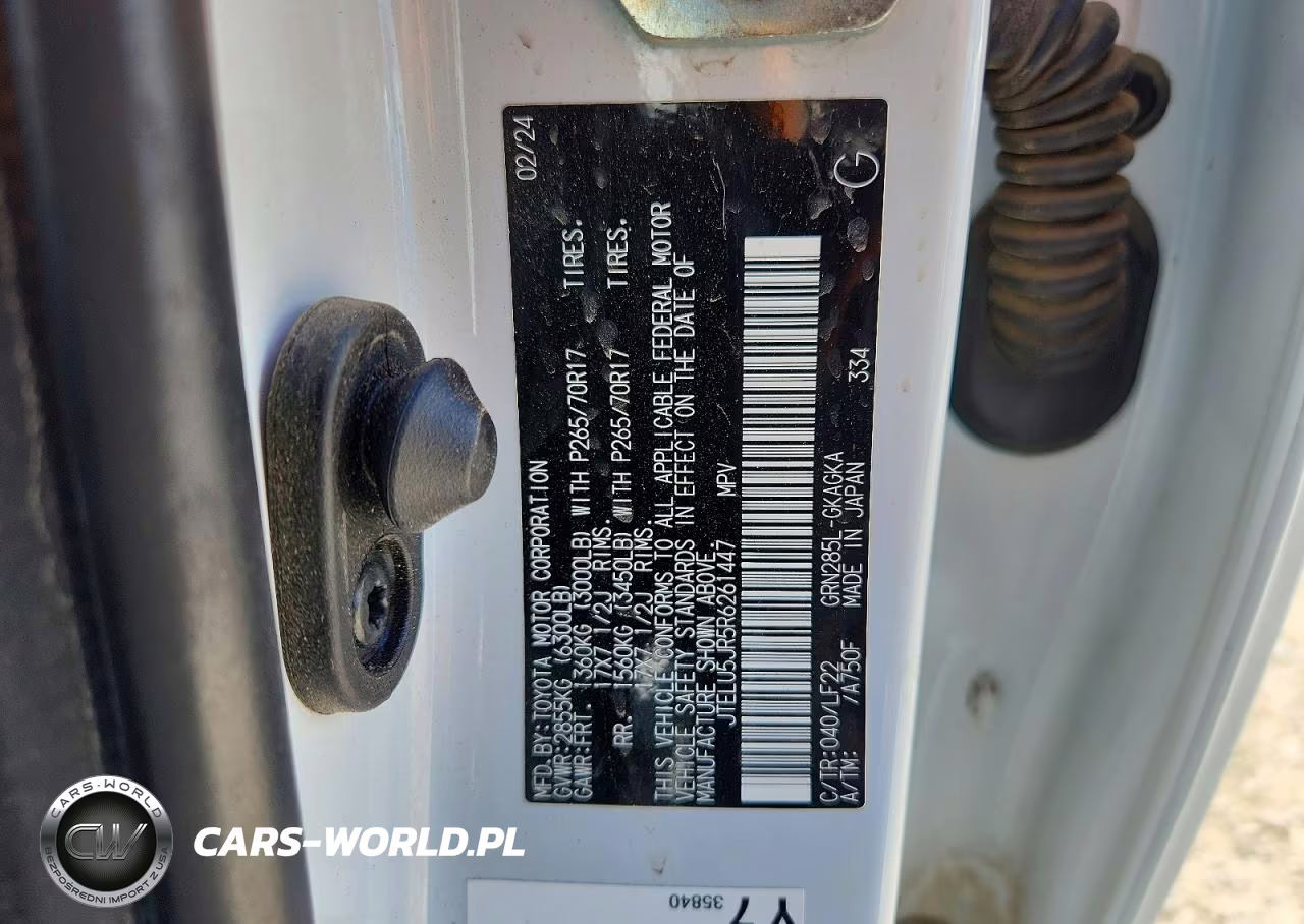2024 Toyota 4Runner Trd Pro VIN:JTELU5JR5R6261447 - 12