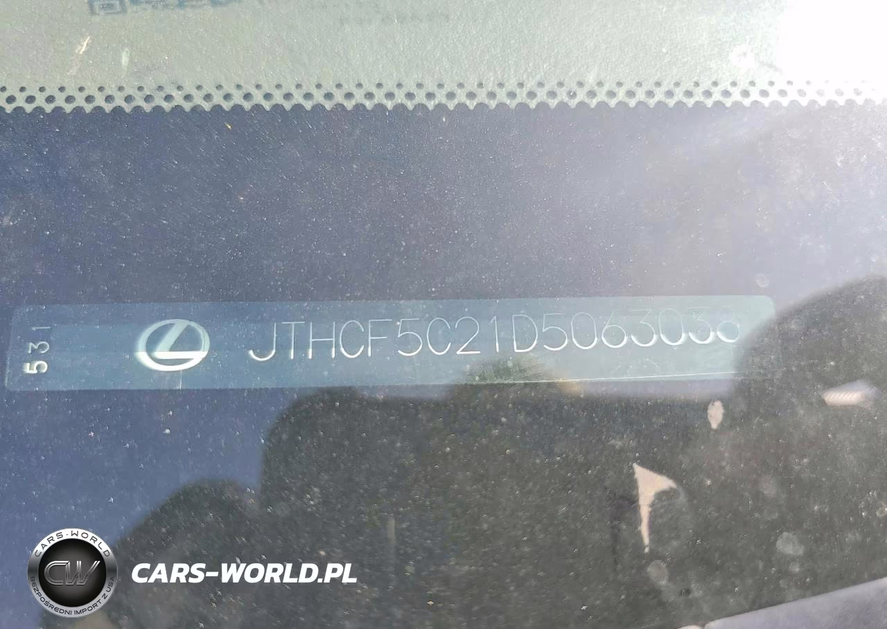 2013 Lexus Is 250 VIN:JTHCF5C21D5063038 - 12