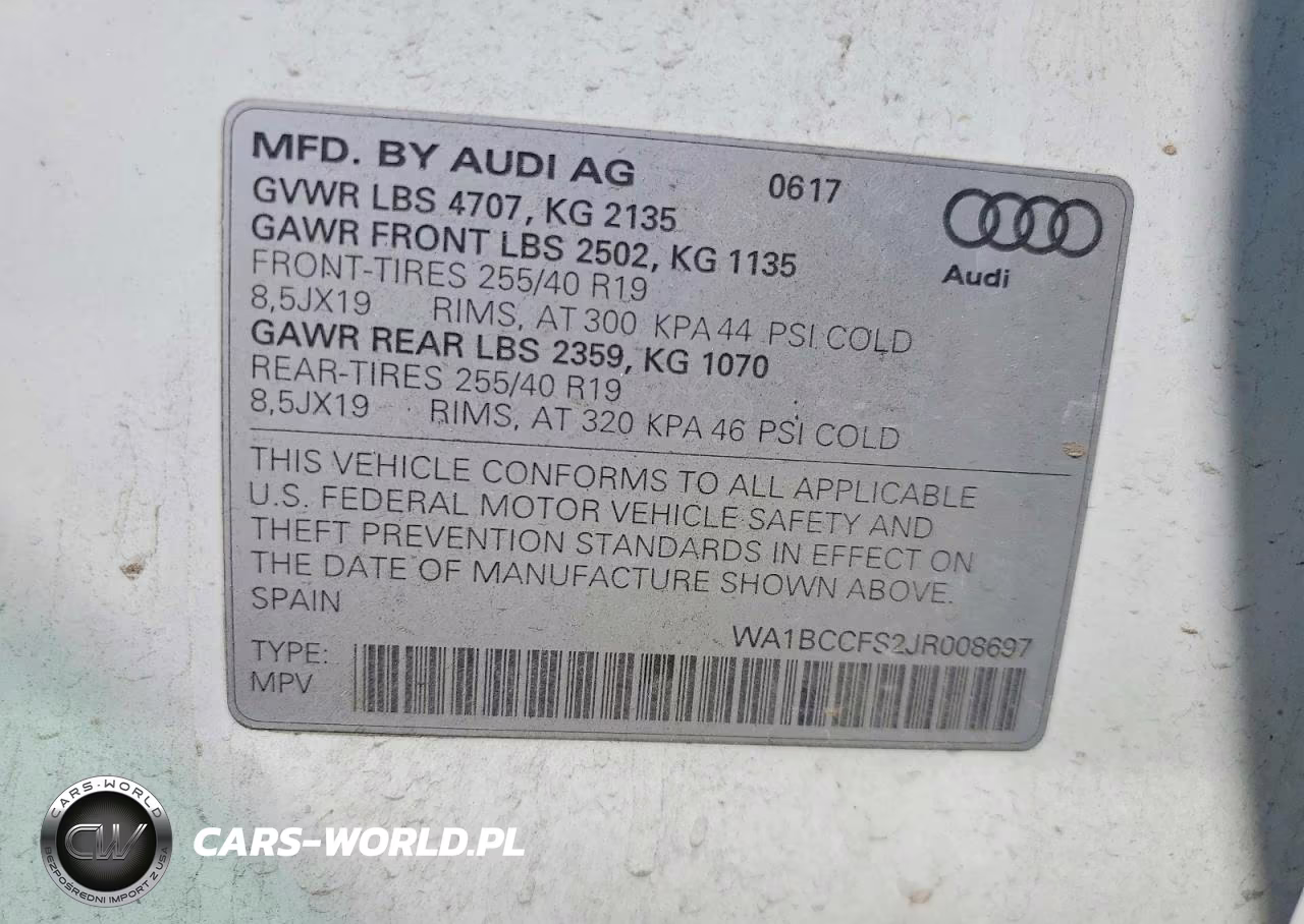 2018 Audi Q3 Premium VIN:WA1BCCFS2JR008697 - 12