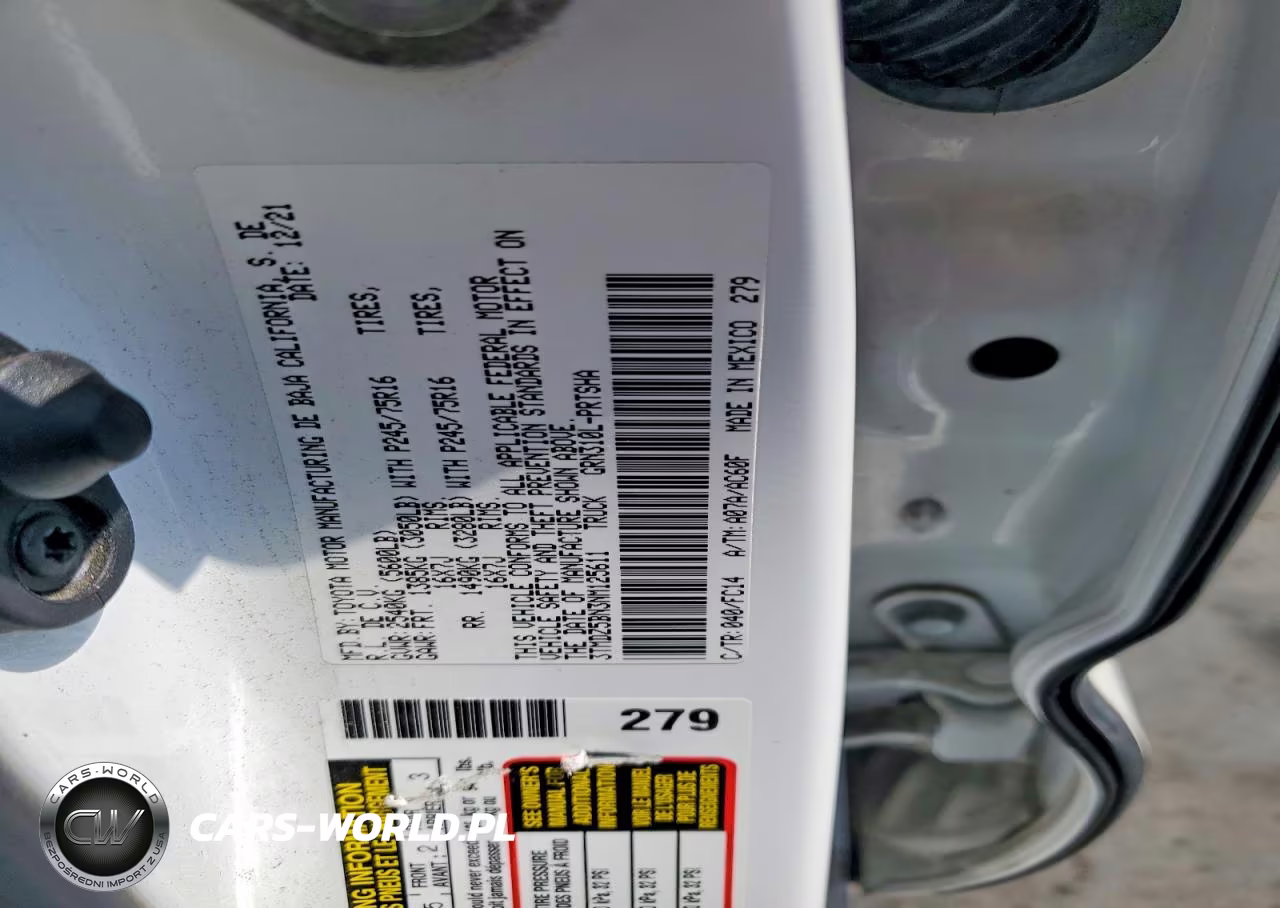 2022 Toyota Tacoma Sr5 V6 VIN:3TMDZ5BN3NM125611 - 12