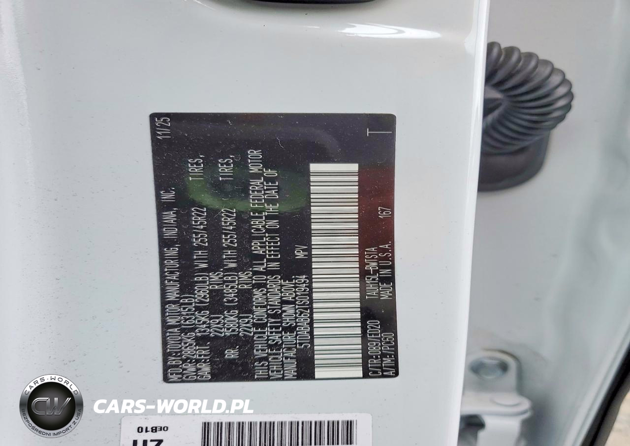 2026 Lexus Tx 500H F Sport Performance Premium VIN:5TDABAB62TS019494 - 14