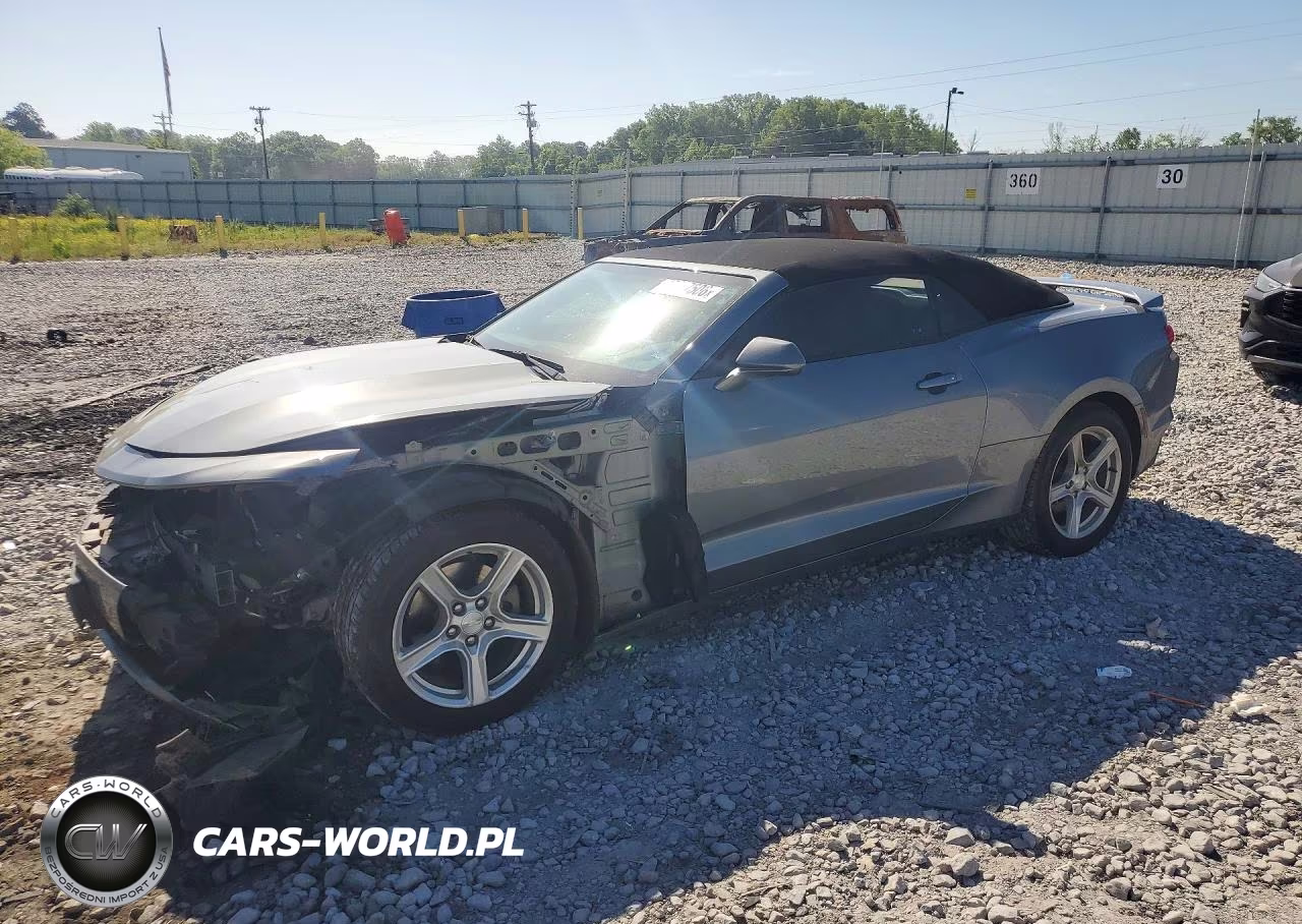 2020 Chevrolet Camaro Ls VIN:1G1FB3DS5L0114218 - 1