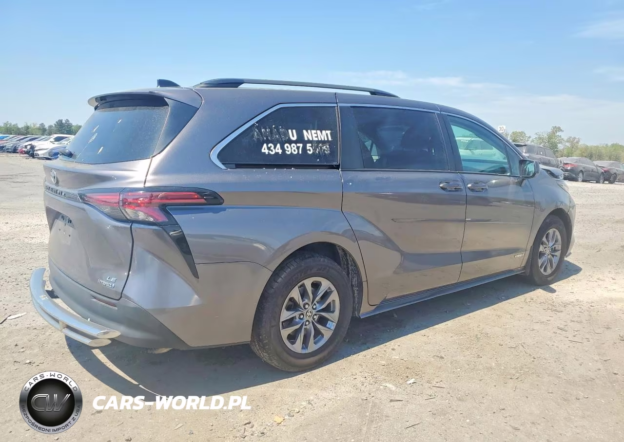 2021 Toyota Sienna Le VIN:5TDBSKFC6MS019865 - 3