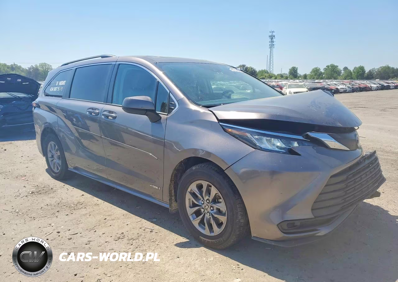 2021 Toyota Sienna Le VIN:5TDBSKFC6MS019865 - 4