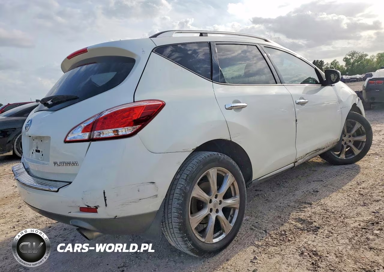 2012 Nissan Murano S VIN:JN8AZ1MU8CW116064 - 3