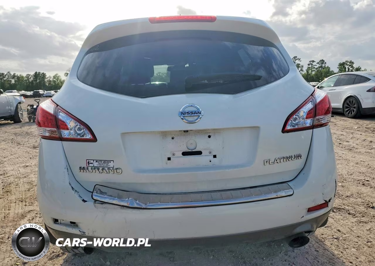 2012 Nissan Murano S VIN:JN8AZ1MU8CW116064 - 6
