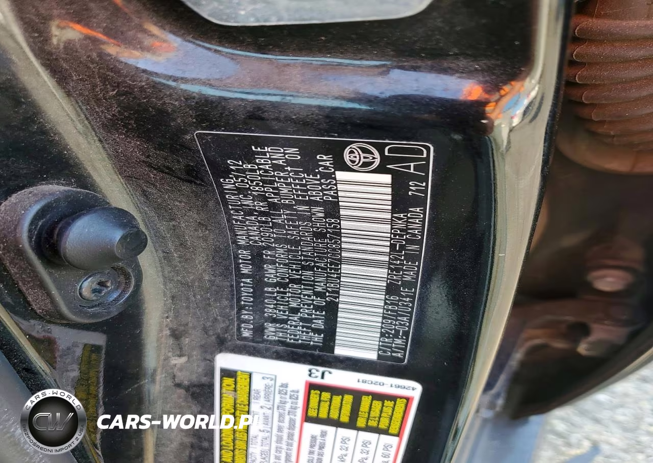 2012 Toyota Corolla Le VIN:2T1BU4EE7CC857158 - 12