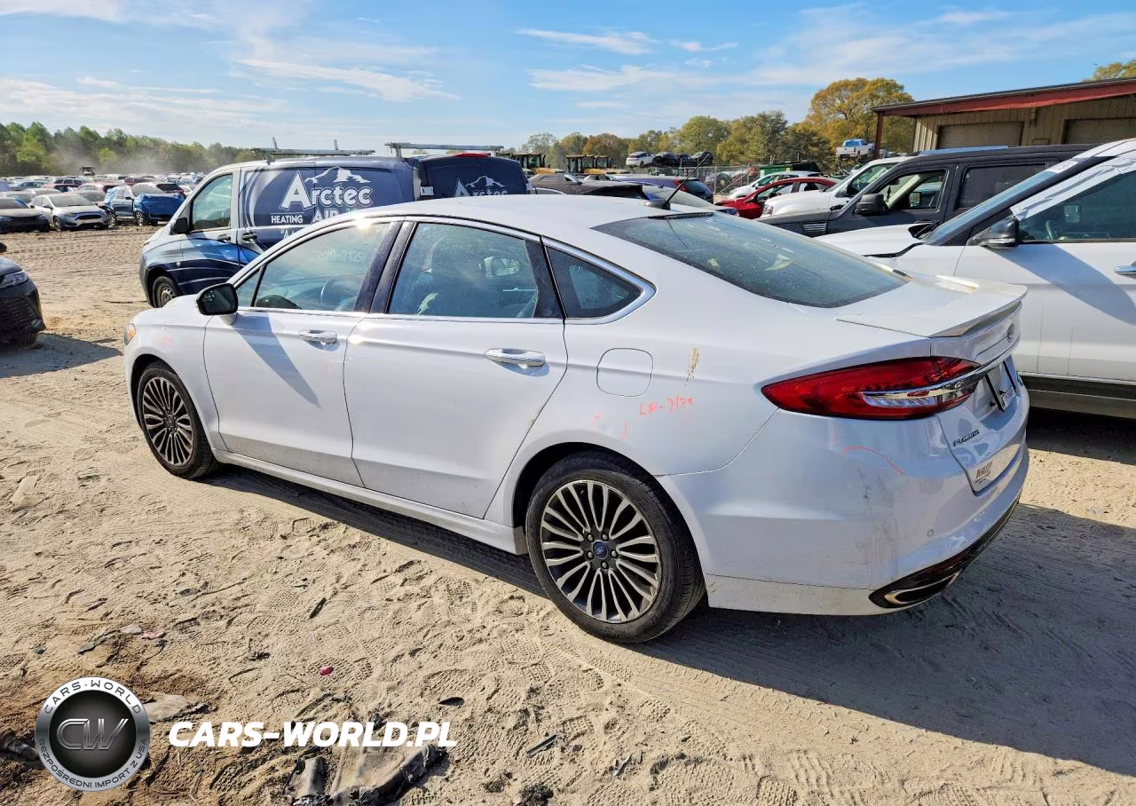 2018 Ford Fusion Titanium VIN:3FA6P0D92JR154778 - 2