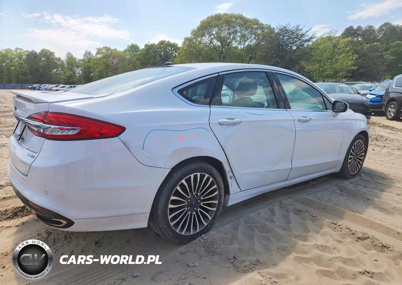 2018 Ford Fusion Titanium VIN:3FA6P0D92JR154778 - 3