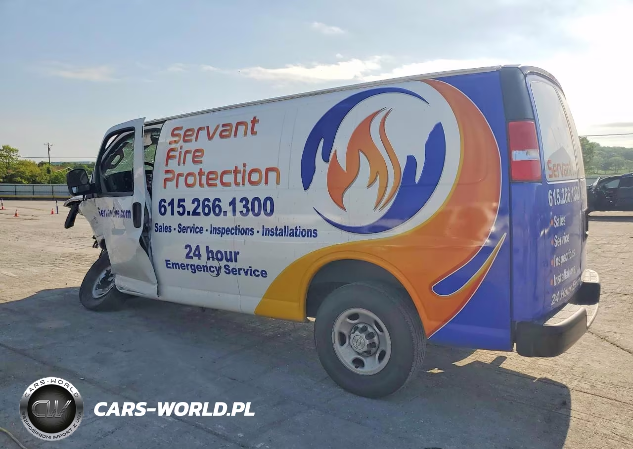 2023 Chevrolet Express G2500 VIN:1GCWGAFP4P1224618 - 2