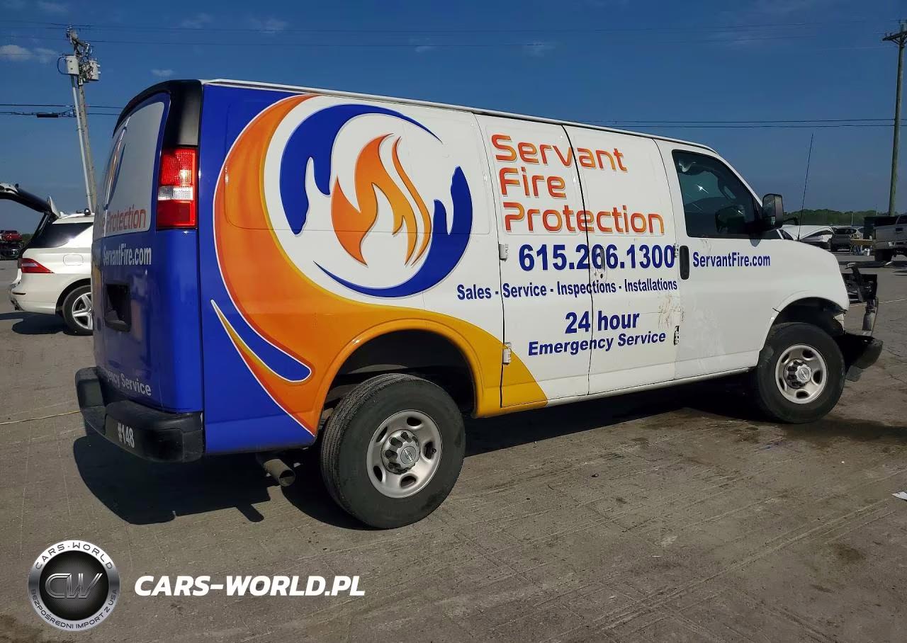 2023 Chevrolet Express G2500 VIN:1GCWGAFP4P1224618 - 3