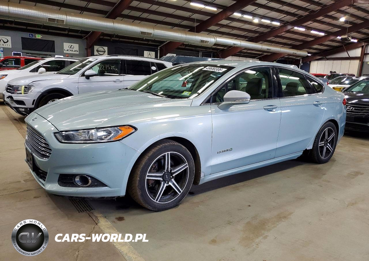 2013 Ford Fusion Se Hybrid