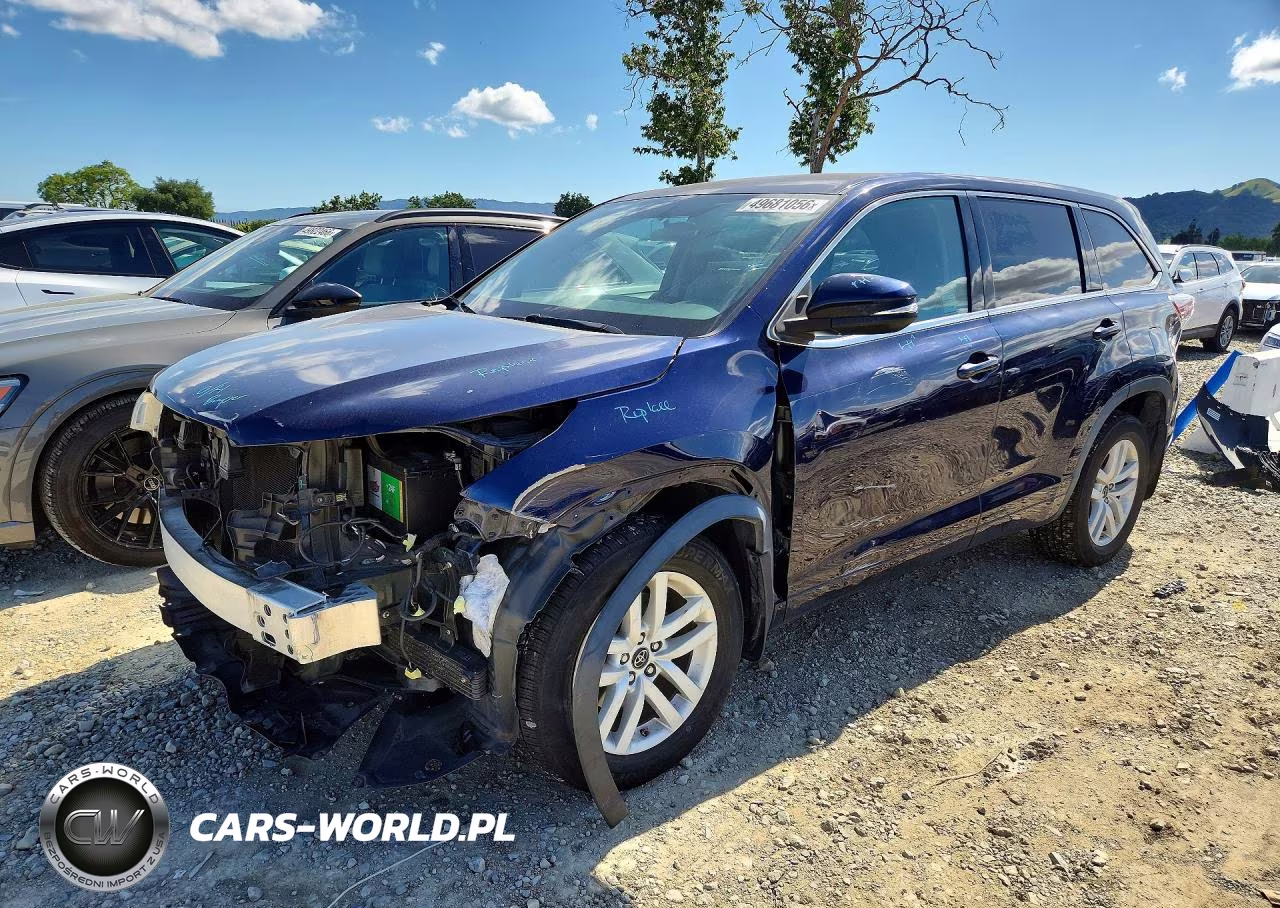 2016 Toyota Highlander Le