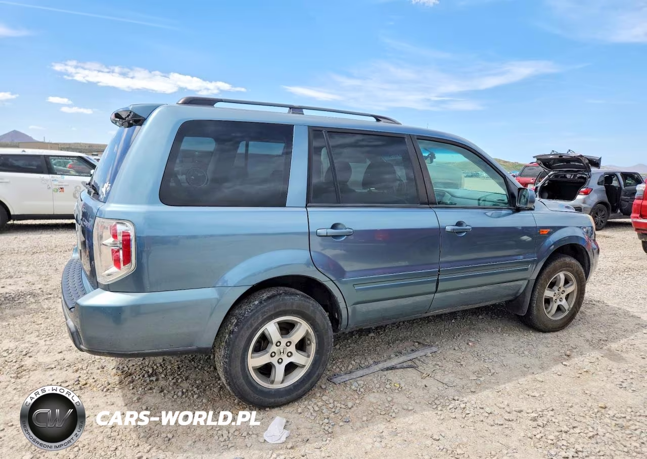 2007 Honda Pilot Exl VIN:5FNYF28557B000391 - 3