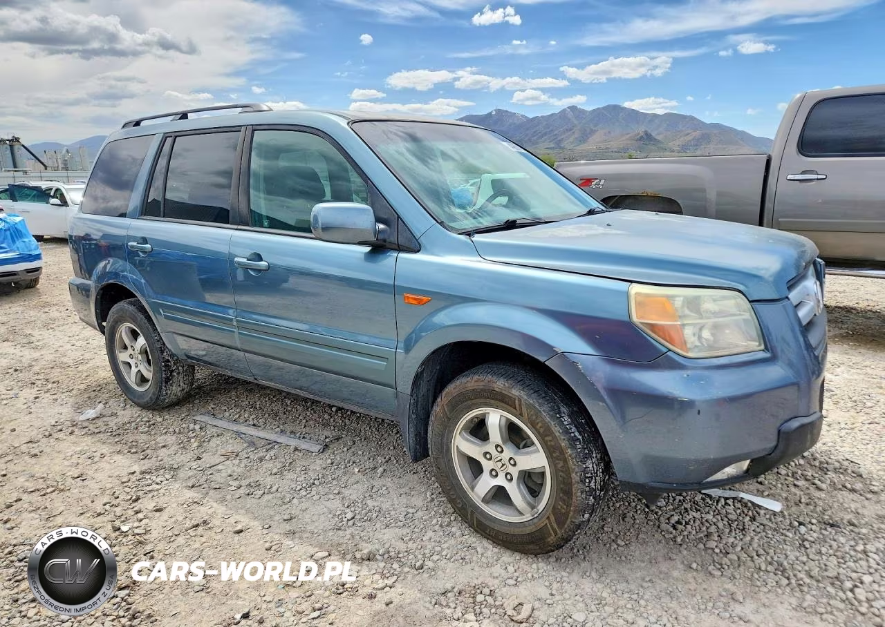 2007 Honda Pilot Exl VIN:5FNYF28557B000391 - 4