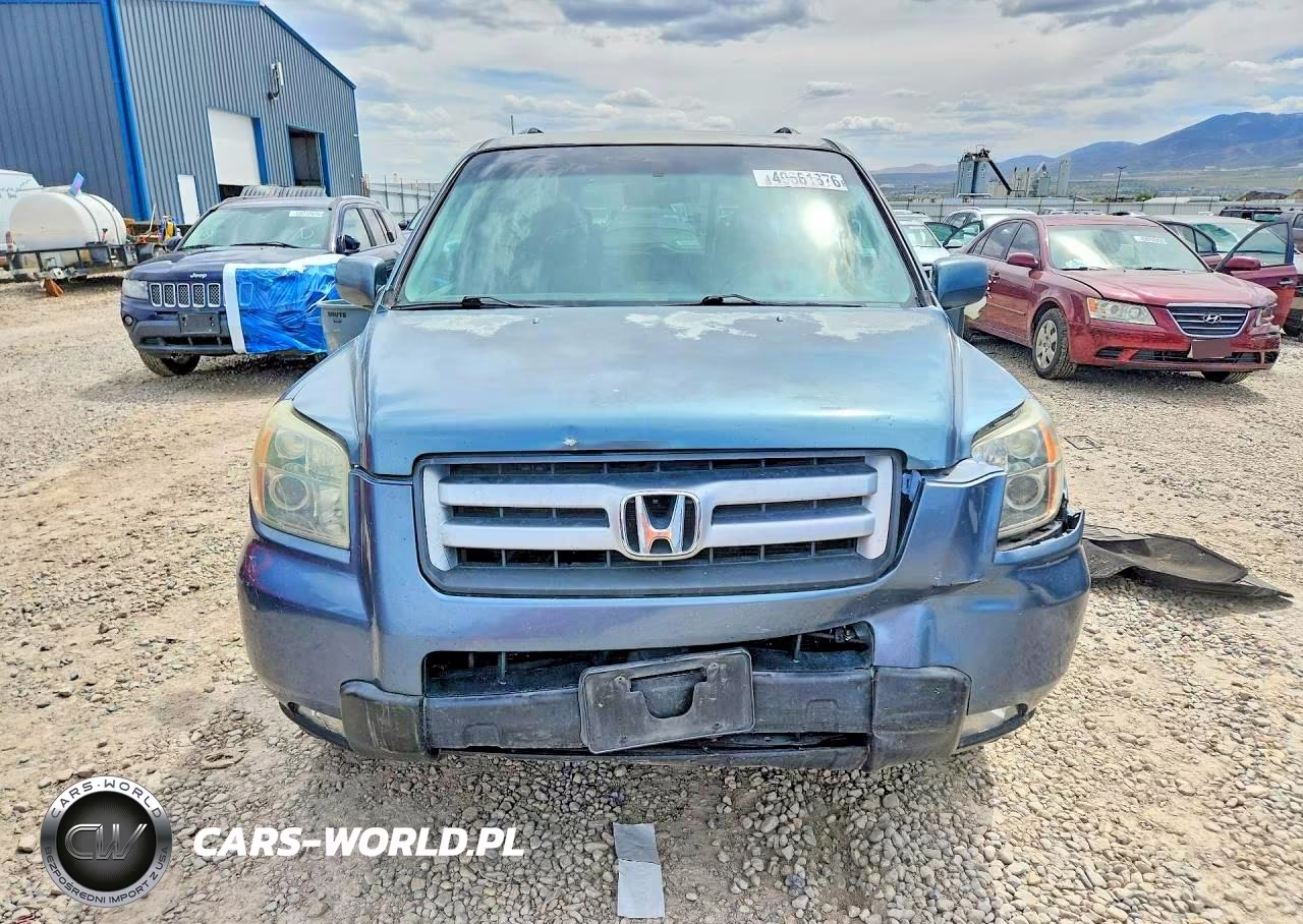 2007 Honda Pilot Exl VIN:5FNYF28557B000391 - 5