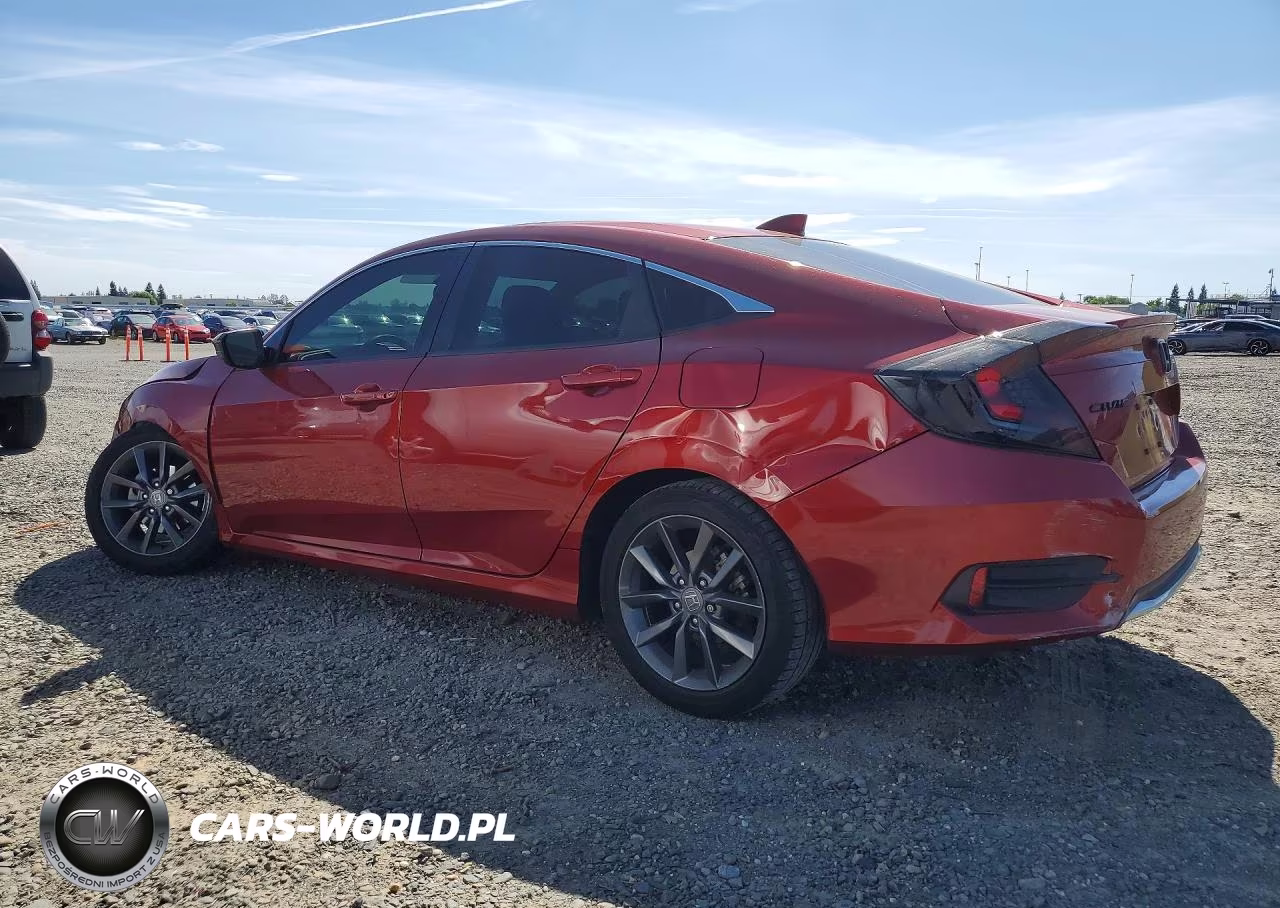 2019 Honda Civic Ex VIN:19XFC1F31KE210142 - 2