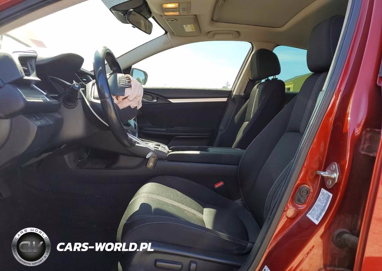 2019 Honda Civic Ex VIN:19XFC1F31KE210142 - 7