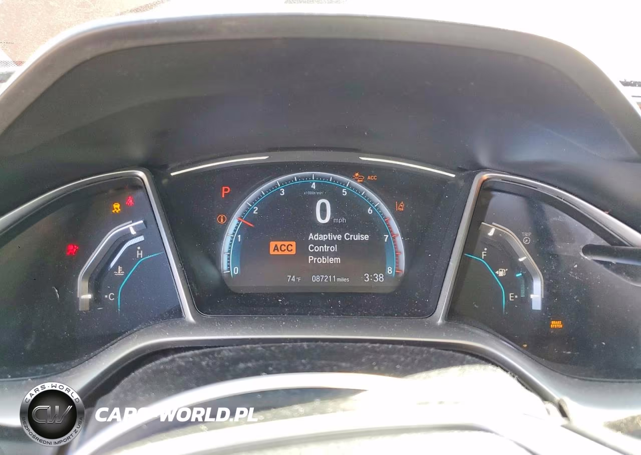 2019 Honda Civic Ex VIN:19XFC1F31KE210142 - 9