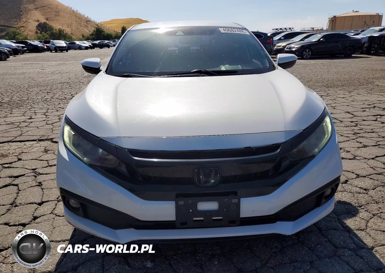 2019 Honda Civic Sport VIN:2HGFC2F8XKH587205 - 5