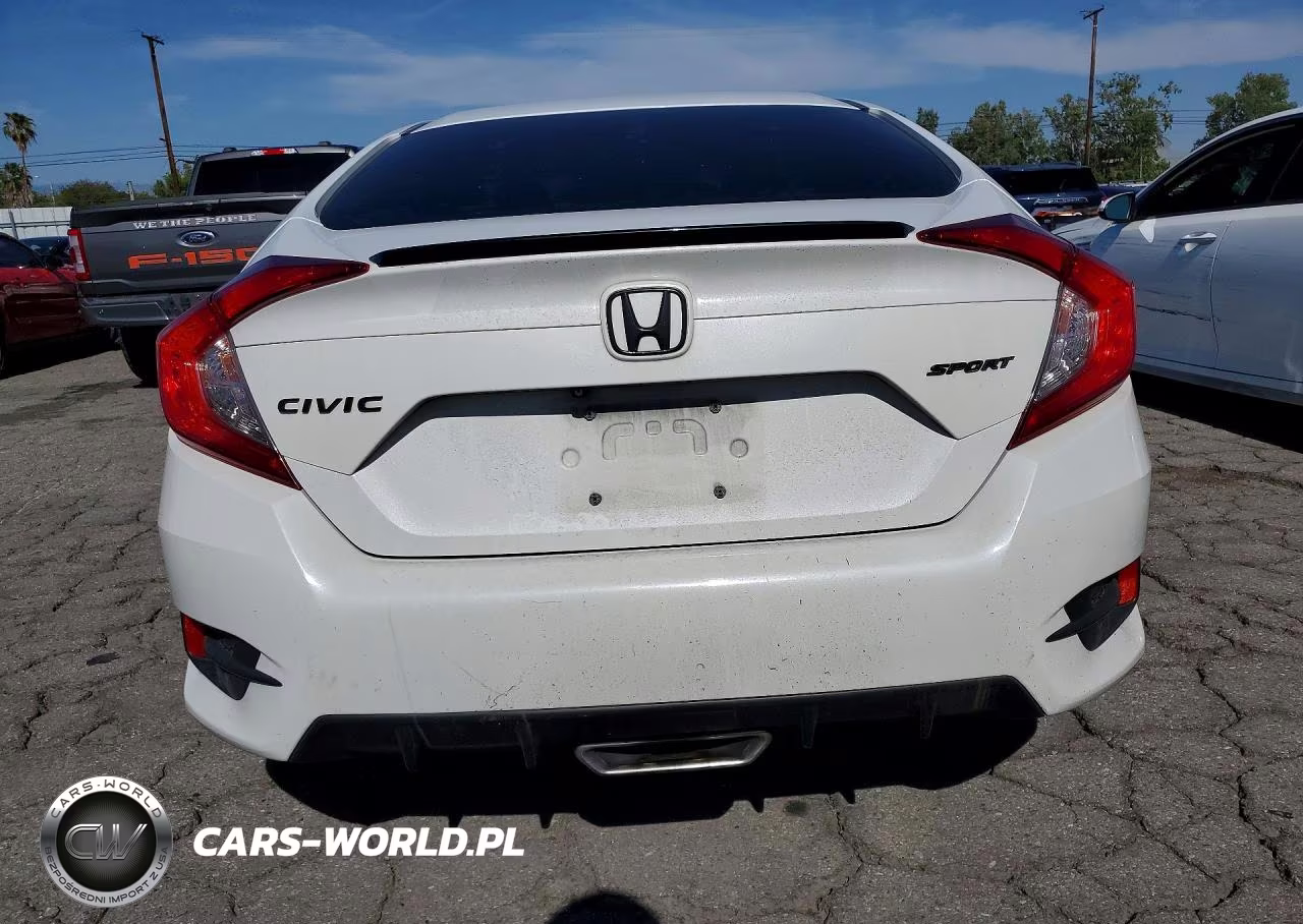 2019 Honda Civic Sport VIN:2HGFC2F8XKH587205 - 6