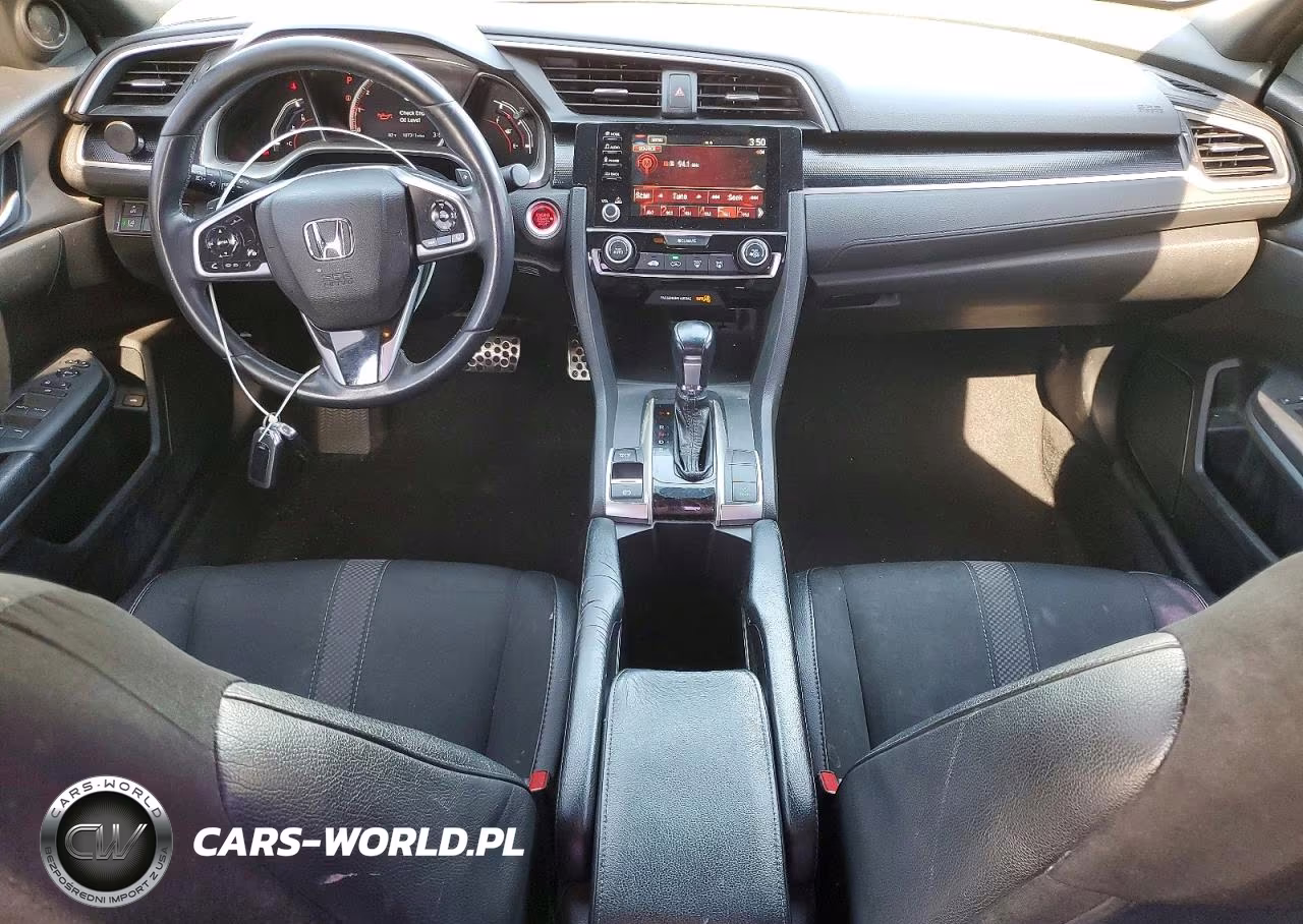 2019 Honda Civic Sport VIN:2HGFC2F8XKH587205 - 8