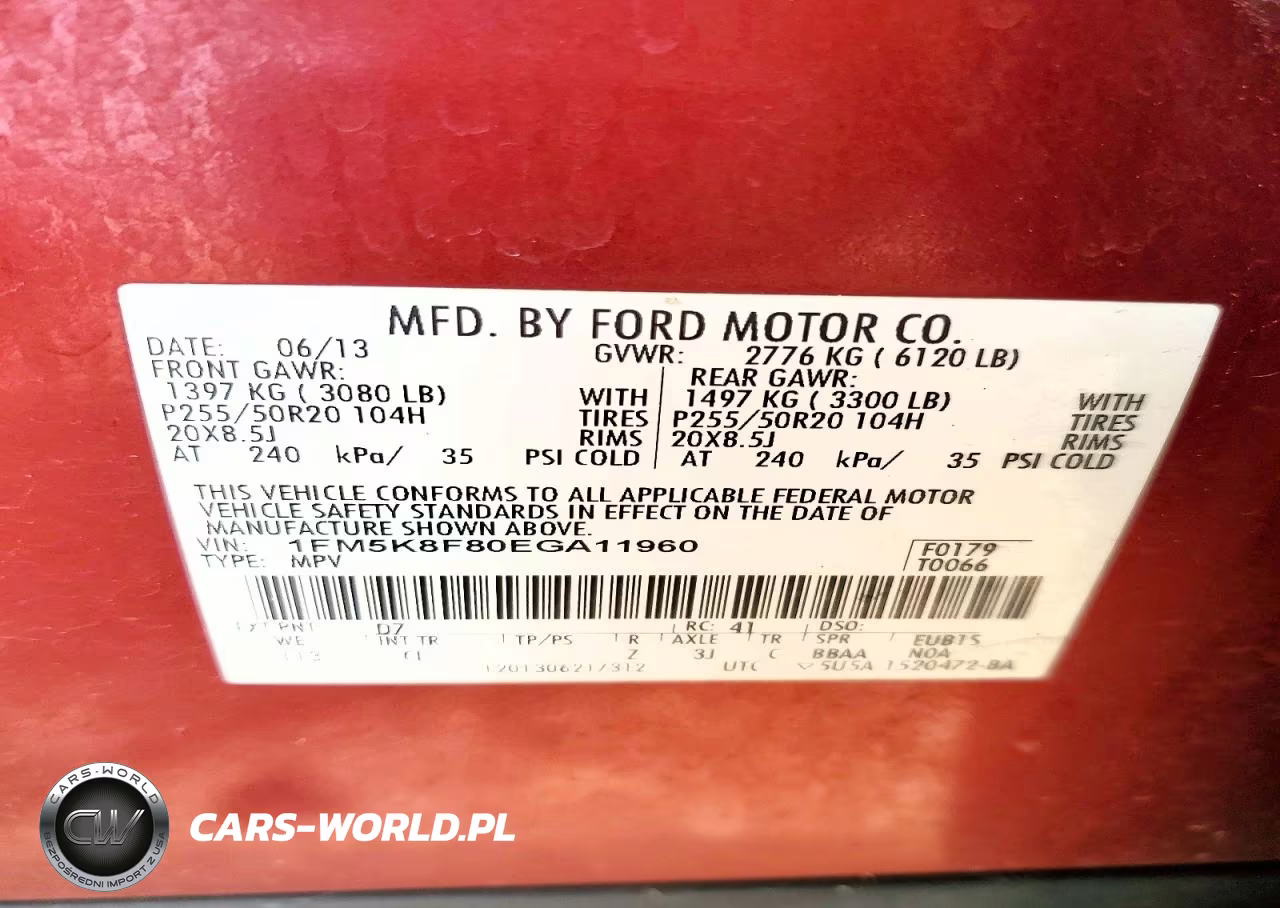 2014 Ford Explorer Limited VIN:1FM5K8F80EGA11960 - 14