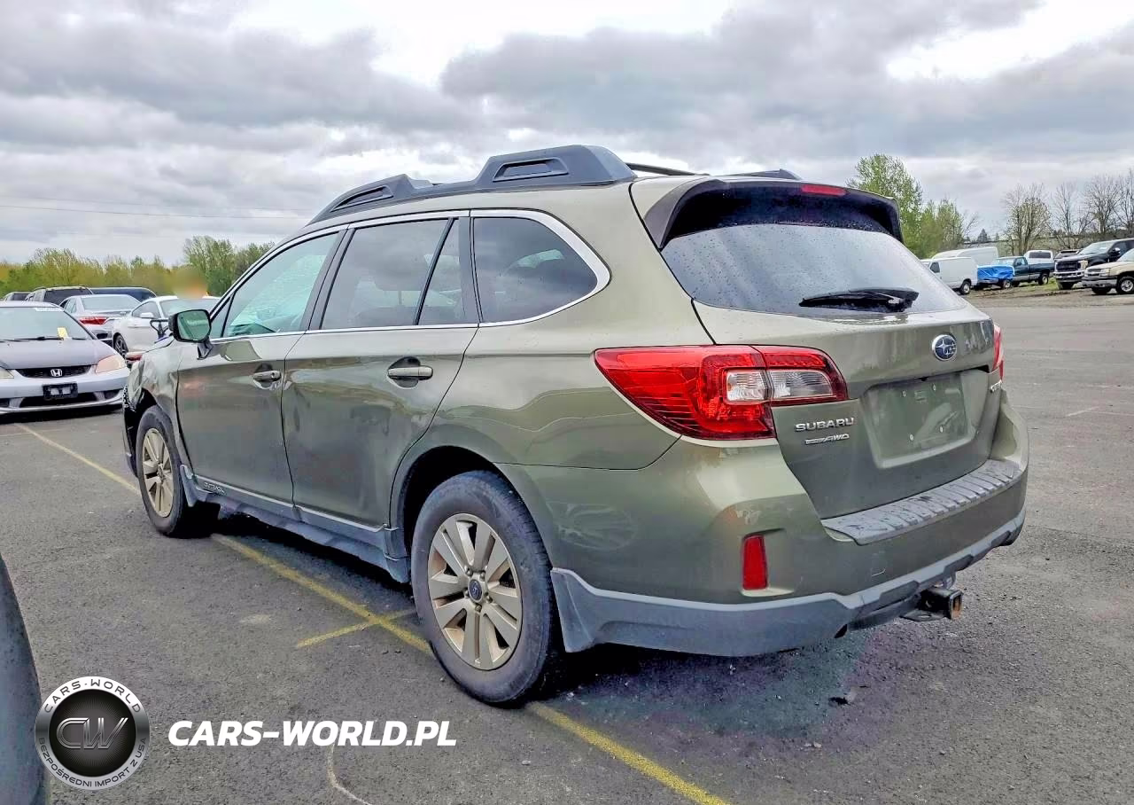 2015 Subaru Outback 2.5I Premium VIN:4S4BSBEC1F3235544 - 2