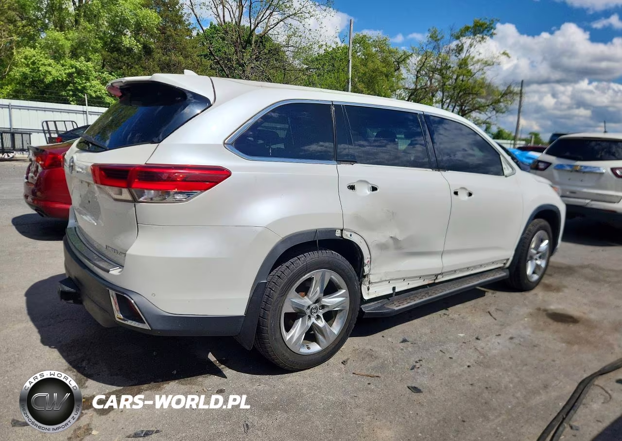 2017 Toyota Highlander Limited VIN:5TDDZRFH3HS373843 - 3