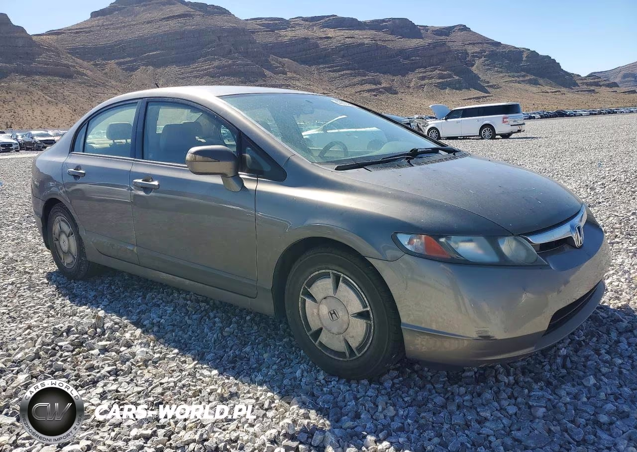 2008 Honda Civic Hybrid VIN:JHMFA36288S011487 - 4