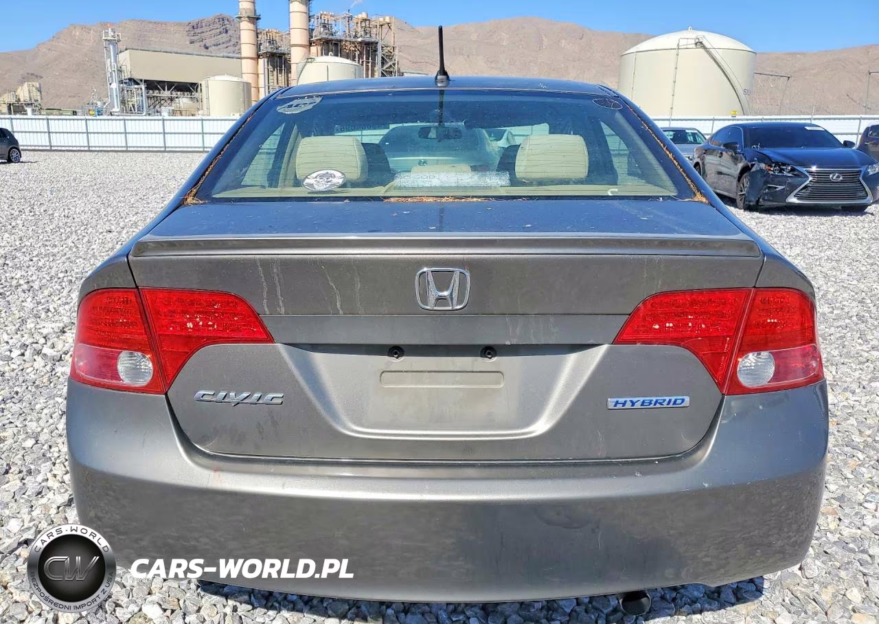 2008 Honda Civic Hybrid VIN:JHMFA36288S011487 - 6