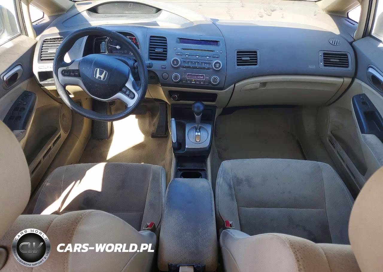 2008 Honda Civic Hybrid VIN:JHMFA36288S011487 - 8