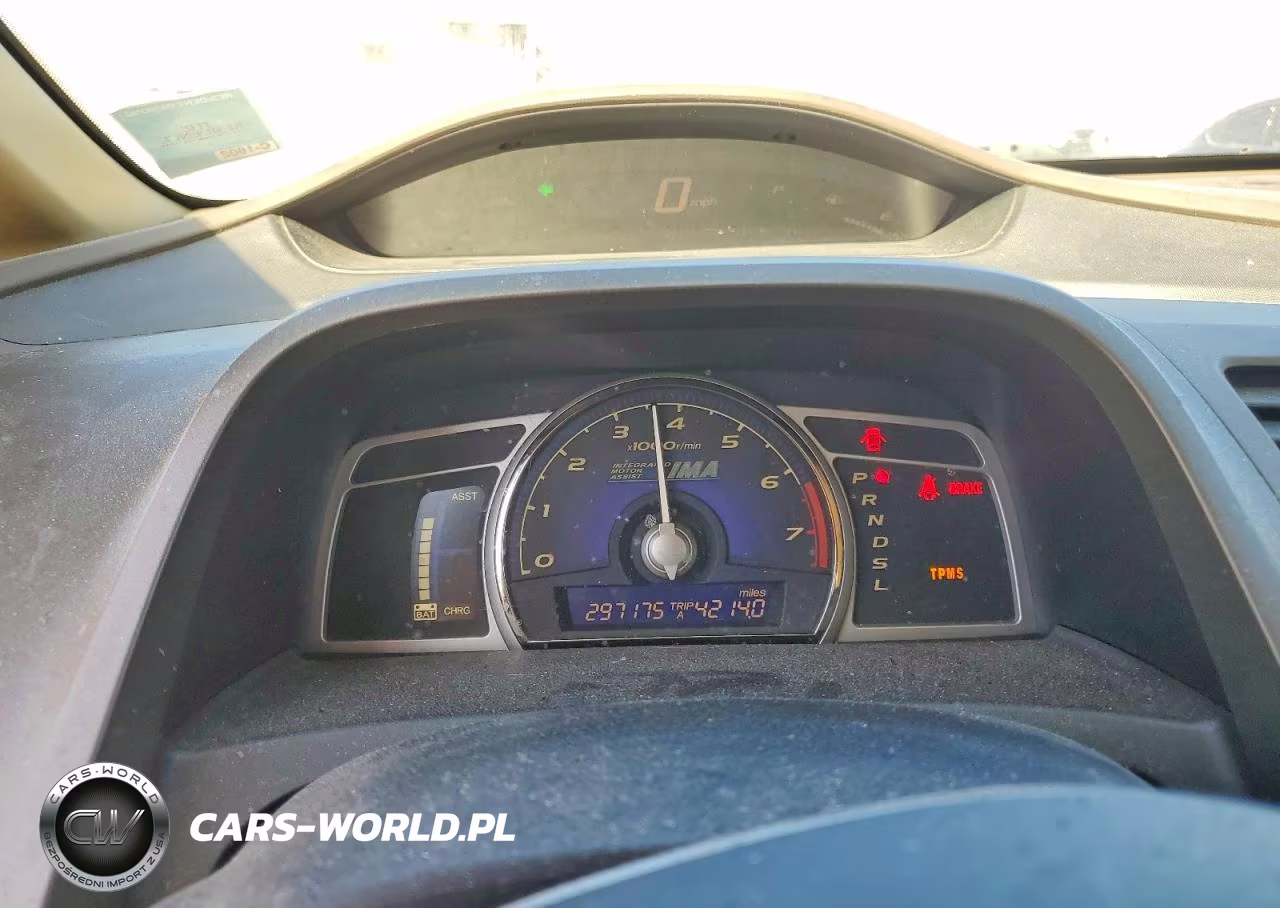 2008 Honda Civic Hybrid VIN:JHMFA36288S011487 - 9