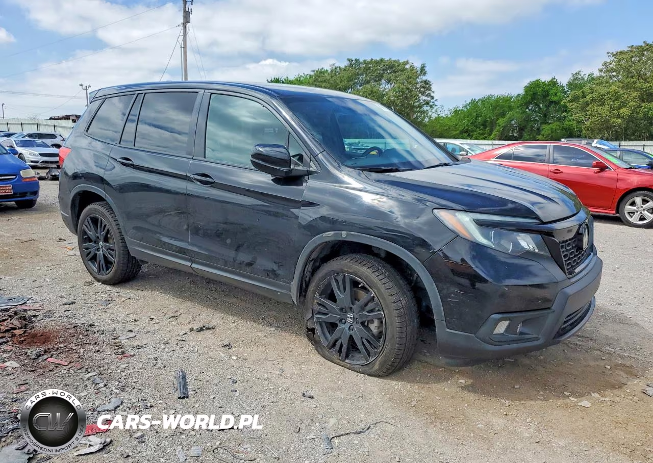 2021 Honda Passport Sport VIN:5FNYF8H26MB031718 - 4
