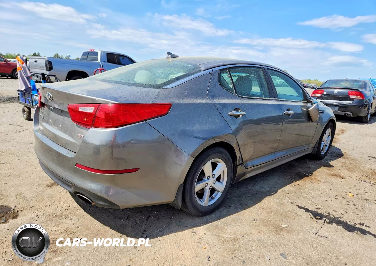 2014 Kia Optima Lx VIN:5XXGM4A74EG347441 - 3