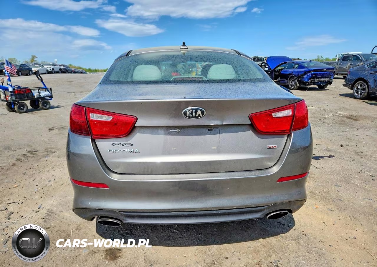 2014 Kia Optima Lx VIN:5XXGM4A74EG347441 - 6