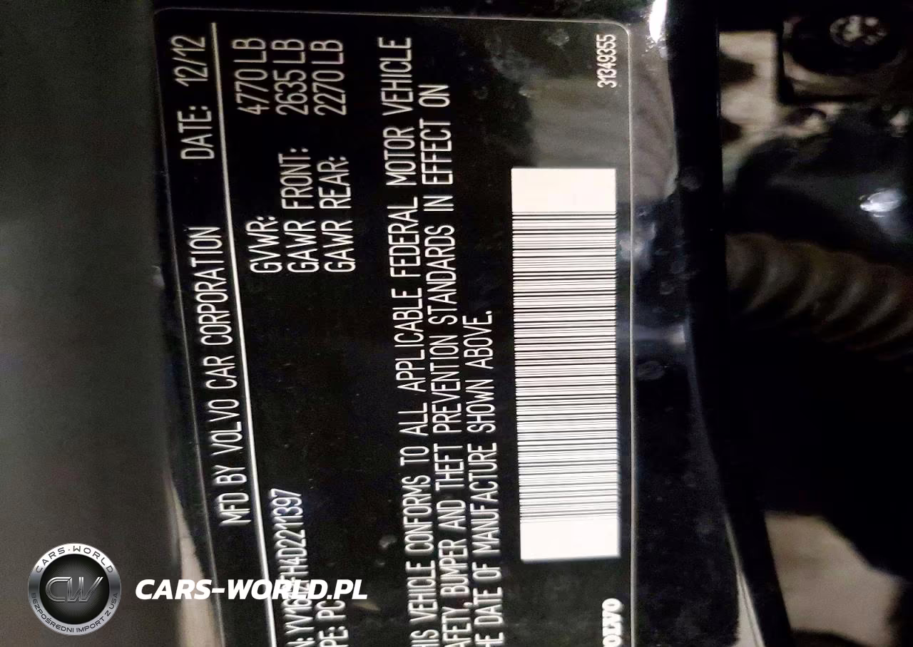 2013 Volvo S60 T5 VIN:YV1612FH4D2211397 - 12