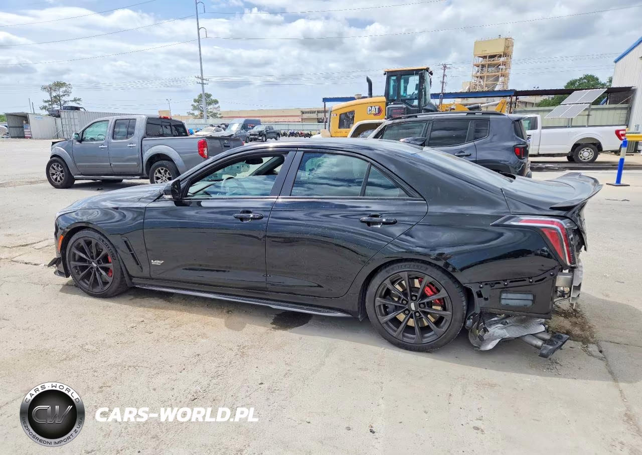 2024 Cadillac Ct4-V Blackwing VIN:1G6D75RP9R0410256 - 2